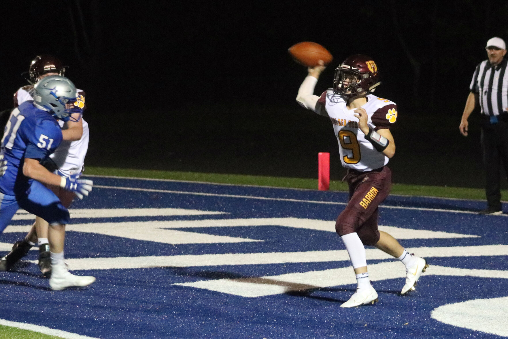 Cameron vs. Barron football 10-9-20